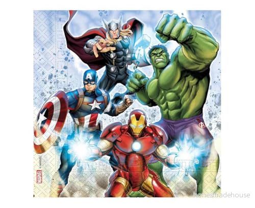 Globos Paper Napkins FSC Avengers Infinity Stones 20 pcs. 5201184938737