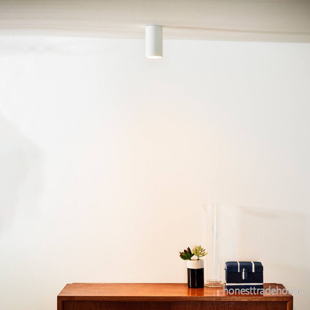 Lucide LED taklampa Delto dim till varm, rund, vit 5411212092366