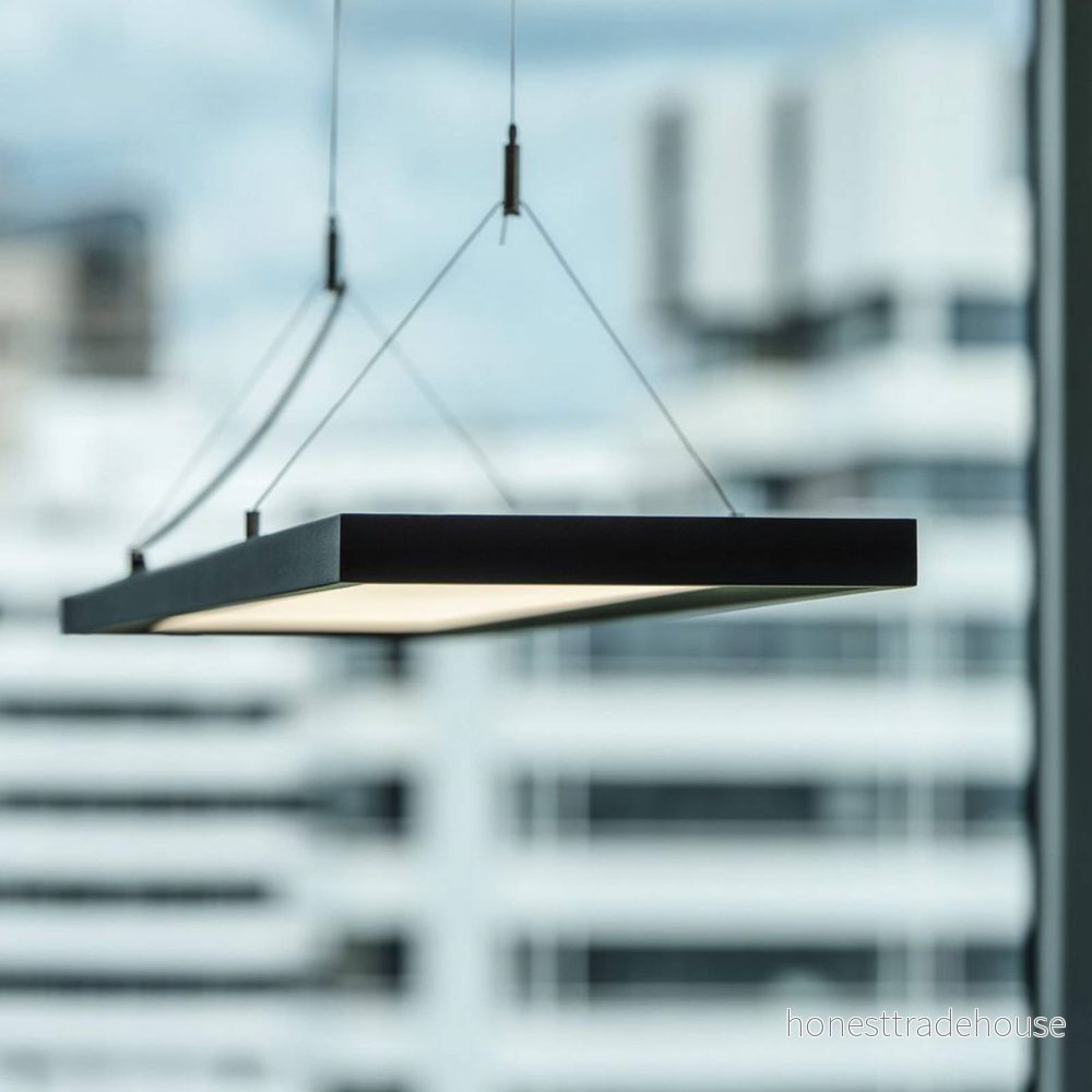 SLV Worklight LED pendellampa för kontor, svart 4024163254595