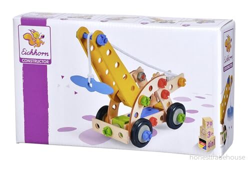 Eichhorn Heros Constructor Crane (65 delar, beige) 4051902390221