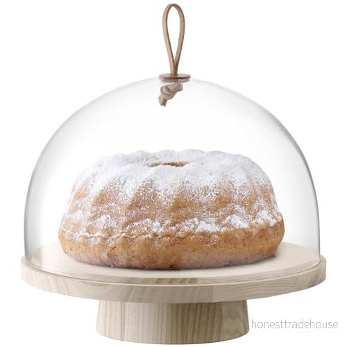 LSA Ivalo tallrik av ask och huva Ø 28 cm/H 23 cm klar * 5012548555725