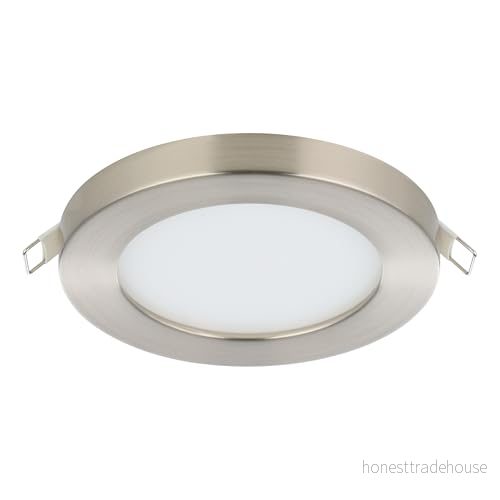 EGLO FUEVA FLEX recessed spot Ø117 mm 4000K brushed steel 9008606277773