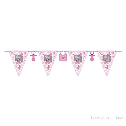 Folat Birth Girl Bunting It's a 6 meter 8714572636537