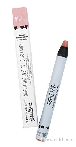 Beauty Made Easy Moisturising Barra De Labios Glossy Nude Blush 6Gr Hälsa Och Personlig Vård 5712514021017