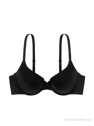 Dorina Michelle Light Padded Demi BH Svart 4894728356435