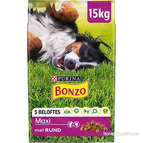 Bonzo Maxi med Rund för större hundraser 15 kg 7613287220585