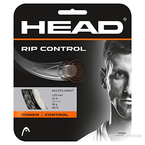 HEAD Unisex vuxna RIP Control Set Tennissträng, svart, 18 726424107223