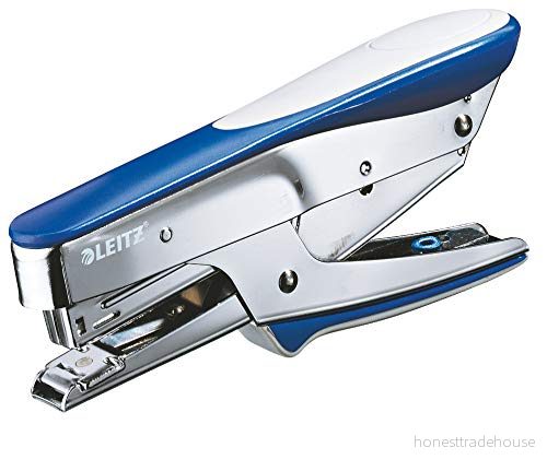 Leitz stapling pliers 15 sheets plastic metal metallic blue 4002432486663