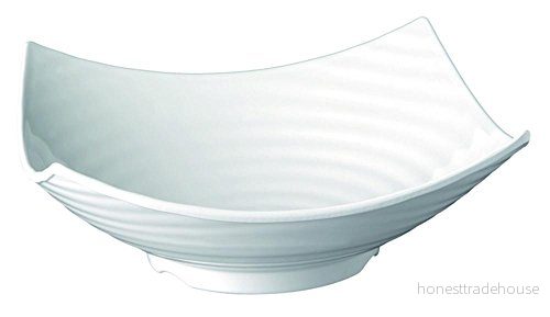 APS 83787 GLOBAL BUFFET melamin skål, 40 x 13,5 cm 5 ltr. Vit 4004133837874