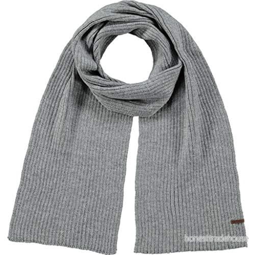 Barts Wilbert Scarf halsduk herr, Grå (ljunggrå 0002), taille unique 8717457547119