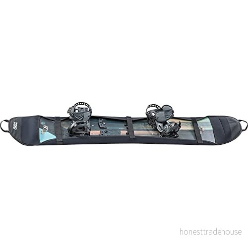 EVOC BOARD COVER NEOPREN elastisk transportväska för snowboard (elastiskt material, med bärhandtag, fastsättning öglor, individuellt justerbar, storlek: M/L), Black 4250450702672
