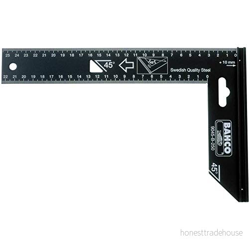 Bahco 9045-B-250 Fyrkantig Precisionvinkelhake 7311518012182
