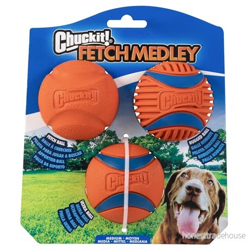 CHUCKIT Fetch Medley balls M 3 pcs. 29695470899