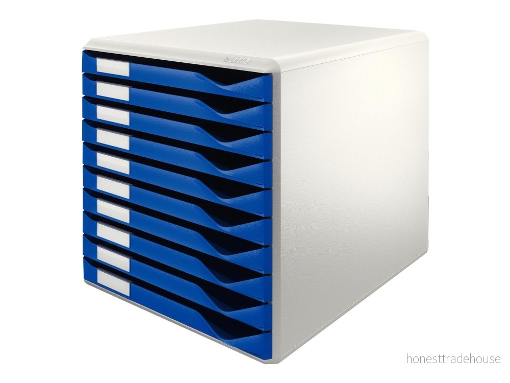 Leitz Formset Blå – 10 A4-lådor 4002432324422 Leitz Formset Blå – 10 A4-lådor 4002432324422