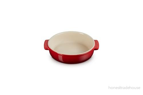 Le Creuset Tapasskål, rund, 500 ml/Ø 14 cm, stengods, körsbärsröd 843251109852