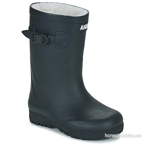 Aigle Unisex Gummistövlar för barn, Storlek: 28, Marine Konstmaterial 3246578890668