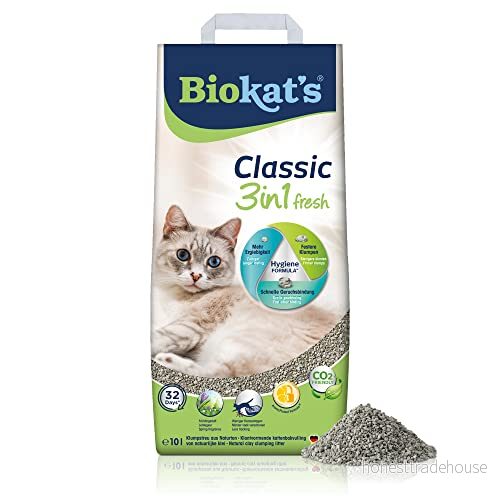 Biokat's Classic 3in1 fresh Kattströ, 10 l 4002064614212