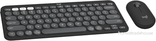 Logitech Pebble 2 Combo QWERTY US International Layout, Tonal Graphite 5099206115606