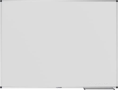 Legamaster UNITE Whiteboard vit 90 x 120 cm magnettavla av lackerat stål inklusive monteringssats, markörförvaring och monteringsinstruktioner kan torkas 8713797105118