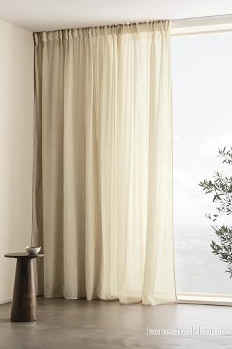 Jotex Multifunktionsgardin Layer extra bred gardin 275 cm polyester bomullsblandning, Oeko TEX® standard 100 certifierad, bättre bomull grip, 1 st, x 250 7325903047178