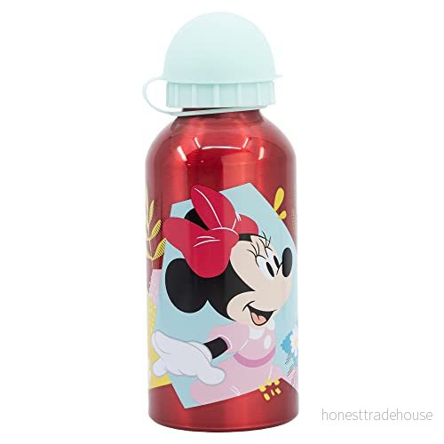 400 ml aluminiumflaska för barn MINNIE MOUSE BEING MORE 8412497744343