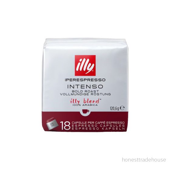 Illy Iperespresso Kali 100% Arabika 1 x 18 Vidonge vya Kahawa ya Espresso (Gramu 120.6) 8003753979045