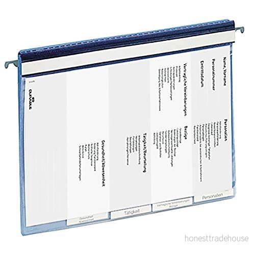 Durable 255506 personlig häftapparat, blå 4005546269009