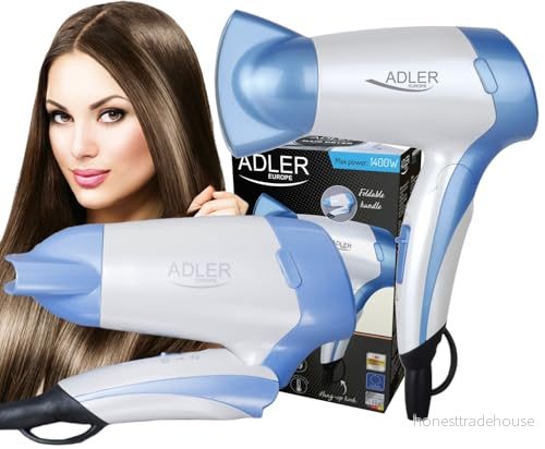 Adler Ljusblå hårtork 1200 W, flerfärgad, en storlek 5908256830288
