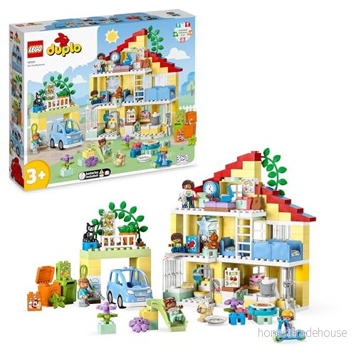 LEGO Duplo Town 10994 3In1 Familjehus 5702017417776