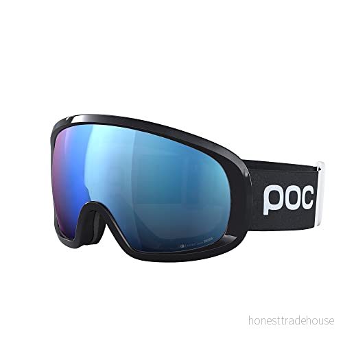 POC Fovea Mid Clarity Comp + optimala skidglasögon för tävlingen, hydrogen vit/spektris blå 7325549981430