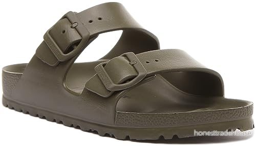 Birkenstock Arizona EVA Narrow Sandaler Khaki Storlek 38 4061416357412