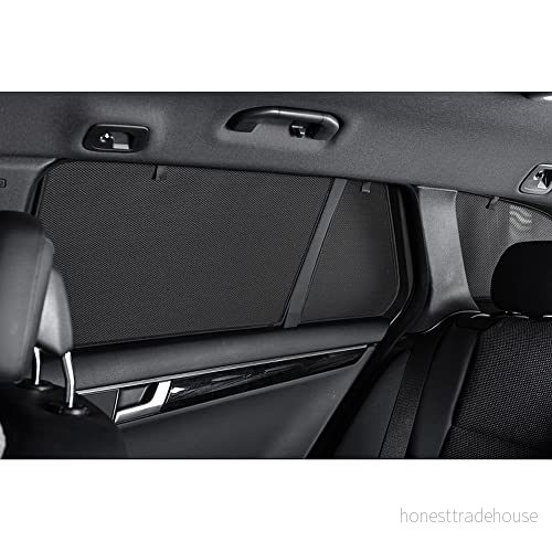 Bilskuggsset (bakdörrar) kompatibel med Toyota RAV 4 (5:e generationen) 2018 (2 delar) Anpassade solskydd för bilar 617407076479