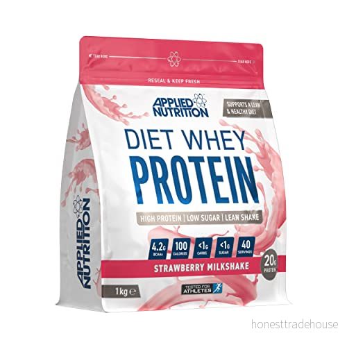 Applied Nutrition Diet Whey Strawberry Shake 1Kg 634158938238