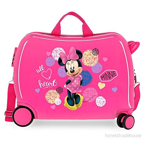 Disney Love Mimmi Infantil Rosa (Rosa), 50x38x20, Hjärta resväska 8435578315324