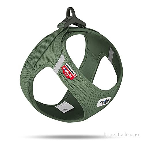 Curli Vest Harness Clasp Air Mesh Moss (XXS) 7640144829766