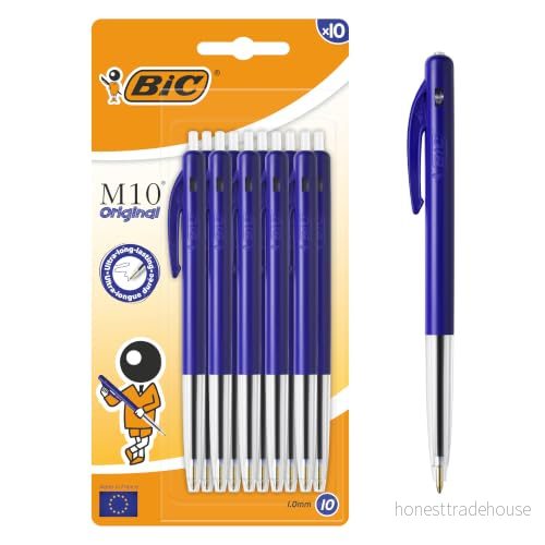 BiC M10 kulpennor förälder ASIN Blister 10 BLÅ 70330130661