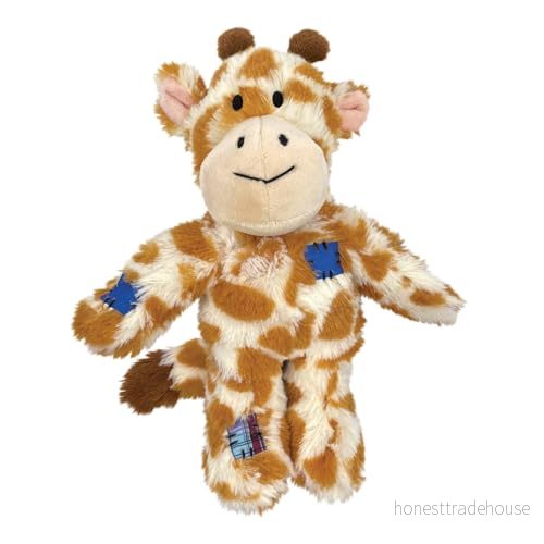 KONG Wild Knots Giraffe Squeak Toy M/L 35585509372
