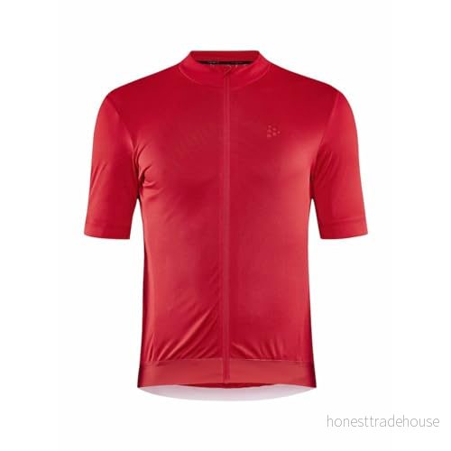 Craft CORE Essence Jersey regular fit M ljus röd L 7318573827423