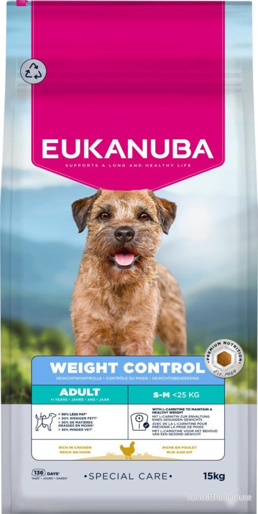 Eukanuba DailyCare Adult Weight Control Small/Medium 2.3 kg 8710255174730
