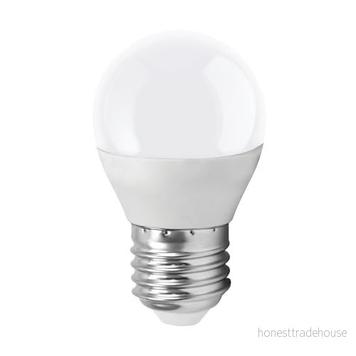 EGLO E27 LED lampa, 5 Watt (motsvarar 40 Watt), 470 Lumen, ljus varm vit, 3000 Kelvin, glödlampa G45, Ø 4,7 cm 9002759122652
