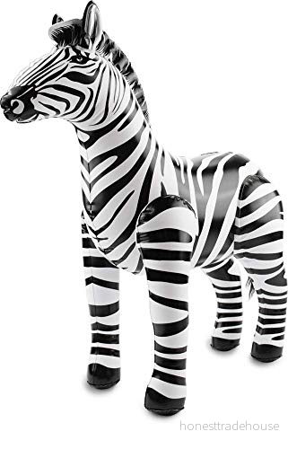Folat Uppblåsbar zebra 60 cm 8714572202732
