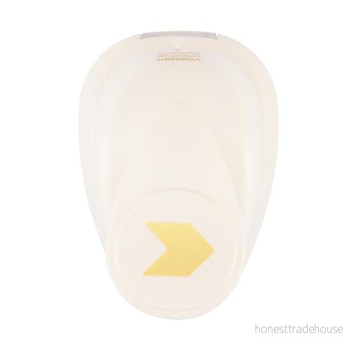 Vaessen Creative Motivstansare pil 1 x 1,4 cm stansare för pysselpapper, tonpapper, scrapbookpapper eller decoupagepapper 8716052227099