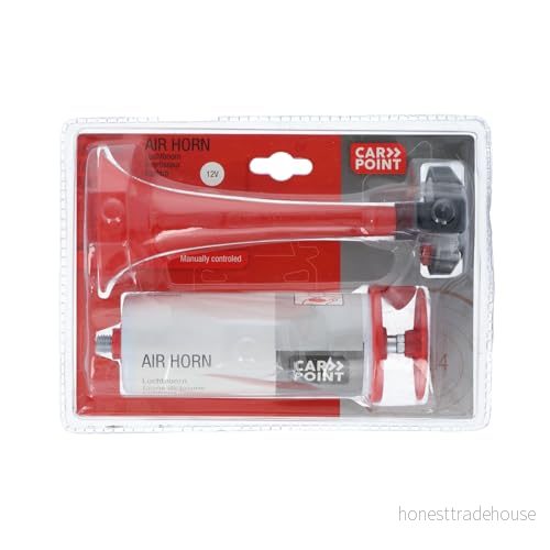 Carpoint Lufthorn Handbetriebenes Horn für Fußball und Party Airhorn Presslufthorn 8711293482153