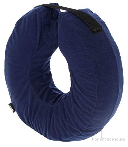 Maxi Pet 80835 hundhalsduk, uppblåsbar, blå, halsomkrets 2535 cm 4018653992470