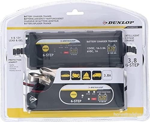 Dunlop Smart laddare / 3.8A 6 12V 8711252153100