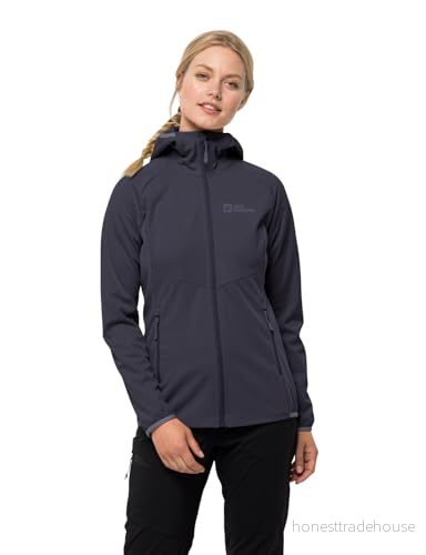 Jack Wolfskin Dam Go Hike Softshell W jacka, grafit, XS, XS 4064993651300 Jack Wolfskin Dam Go Hike Softshell W jacka, grafit, XS, XS 4064993651300