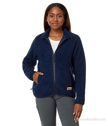 Fjällräven Vardag PILE Fleece W Fleecejacka, Storlek: Medium, Blau 7323450748791