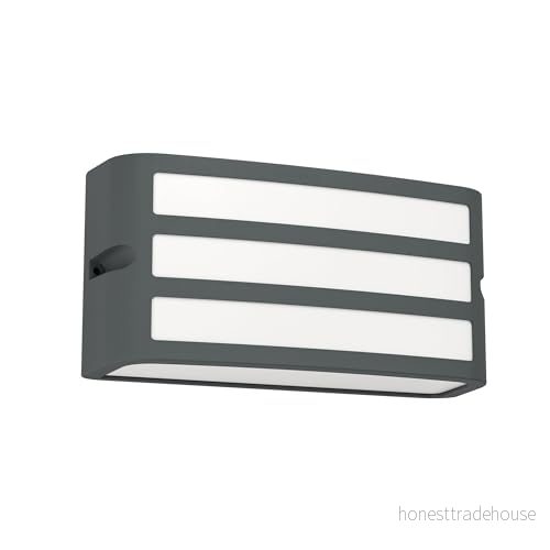 Eglo Utomhusvägglampa Camarda med stöttor, antracit 9008606261925 Eglo Utomhusvägglampa Camarda med stöttor, antracit 9008606261925