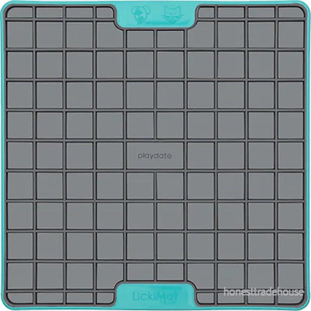 Lickimat Playdate Tuff Ljusblå 20×20 cm 9349785000388