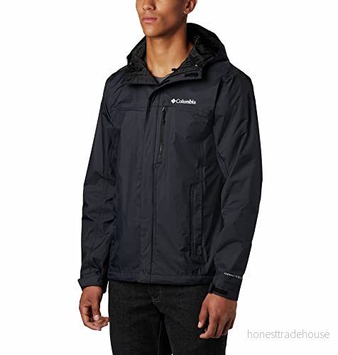 Columbia Pouring Adventure Jacket Regnjacka, Storlek: Small, Black 190540488687